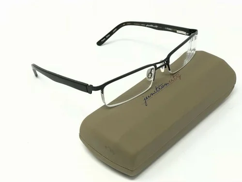 Junction City Designer Eyeglasses Frames Portland Black Size: 53 [] 18- 135 2