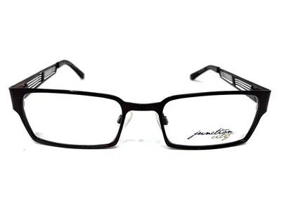 Junction City Eyeglasses Frame FREMONT ESPRESSO BROWN 52-19-135 Metal KO30