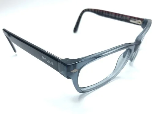 Just Cavalli Eyeglass Frames Wayfarer JC0387-1 020 52-15mm Transparent Grey 1986 3