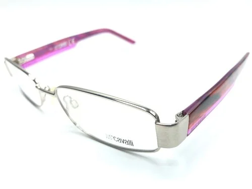 Just Cavalli Women’s Eyeglass Frames JC0280 016 51-16mm Gunmetal / Purple 2325 3