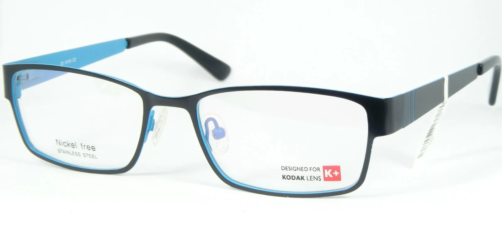 K+ Designed for KODAK LENS 5103 C2 BLACK /BLUE EYEGLASSES 52-17-135mm (NOTES)