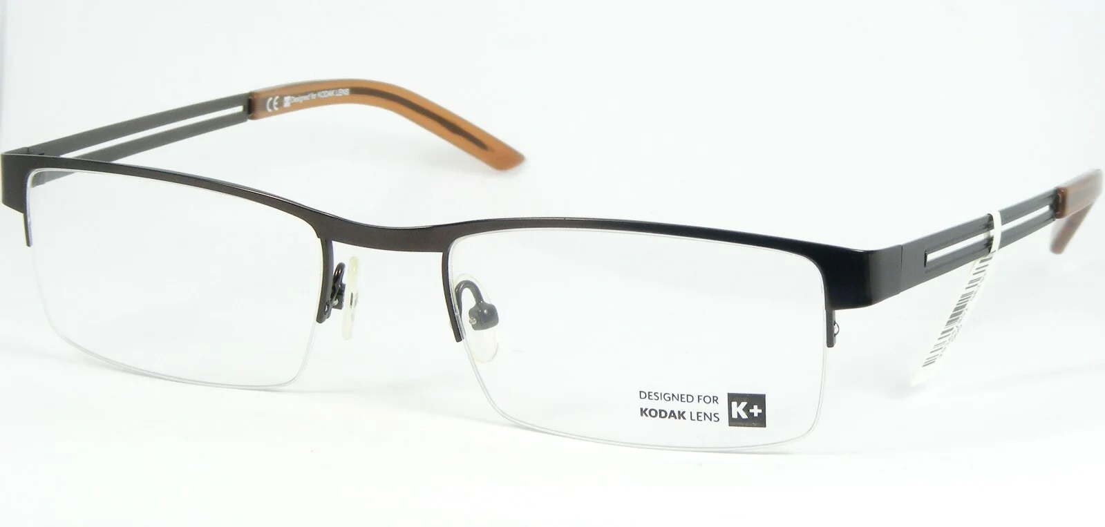 K+ Designed for KODAK LENS D 1C3 BRN /DARK BROWN EYEGLASSES FRAME 52-19-145mm