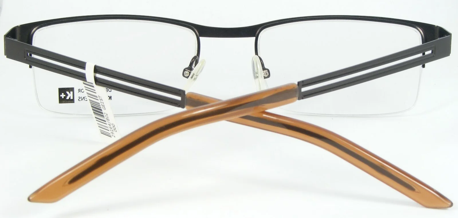 K+ Designed for KODAK LENS D 1C3 BRN /DARK BROWN EYEGLASSES FRAME 52-19-145mm 3