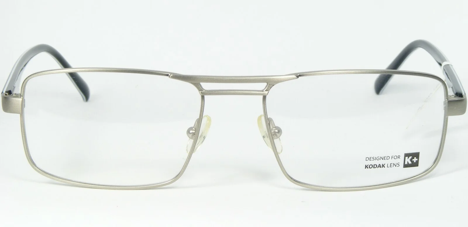 K+ Designed for KODAK LENS D 1D3 SIL SILVER EYEGLASSES GLASSES FRAME 55-18-145mm 2