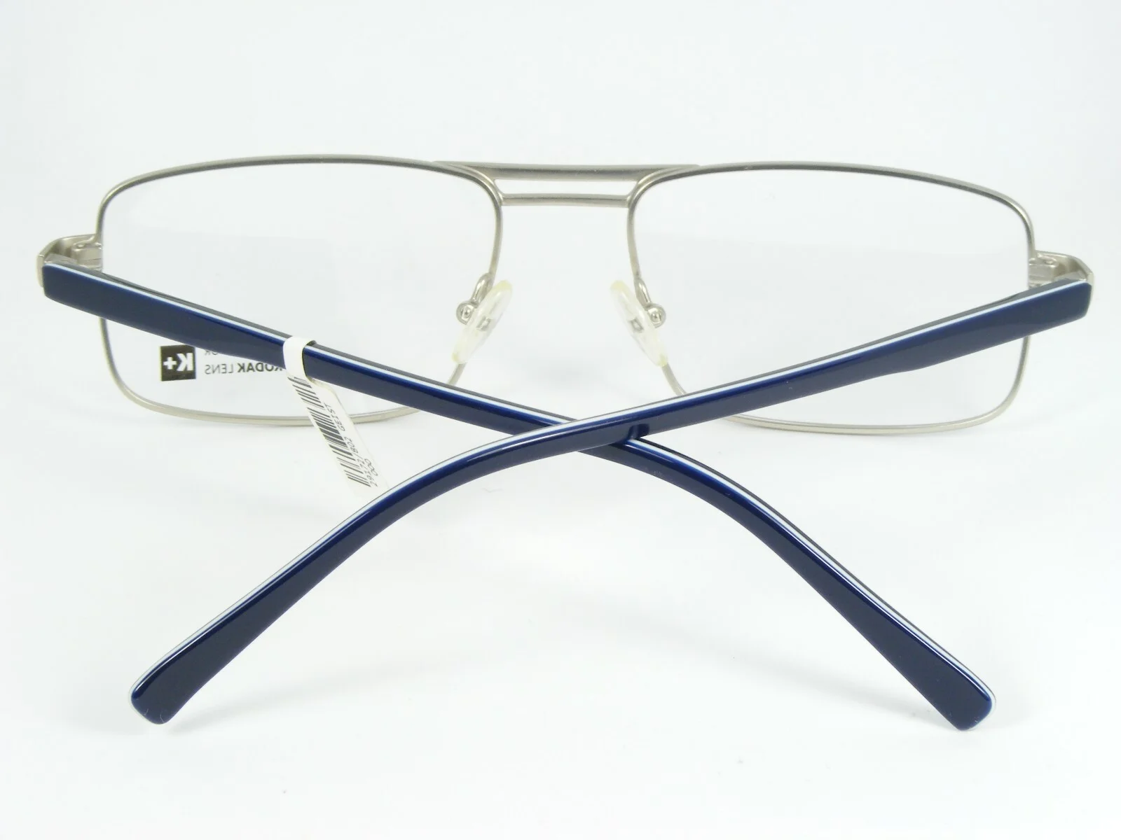 K+ Designed for KODAK LENS D 1D3 SIL SILVER EYEGLASSES GLASSES FRAME 55-18-145mm 3