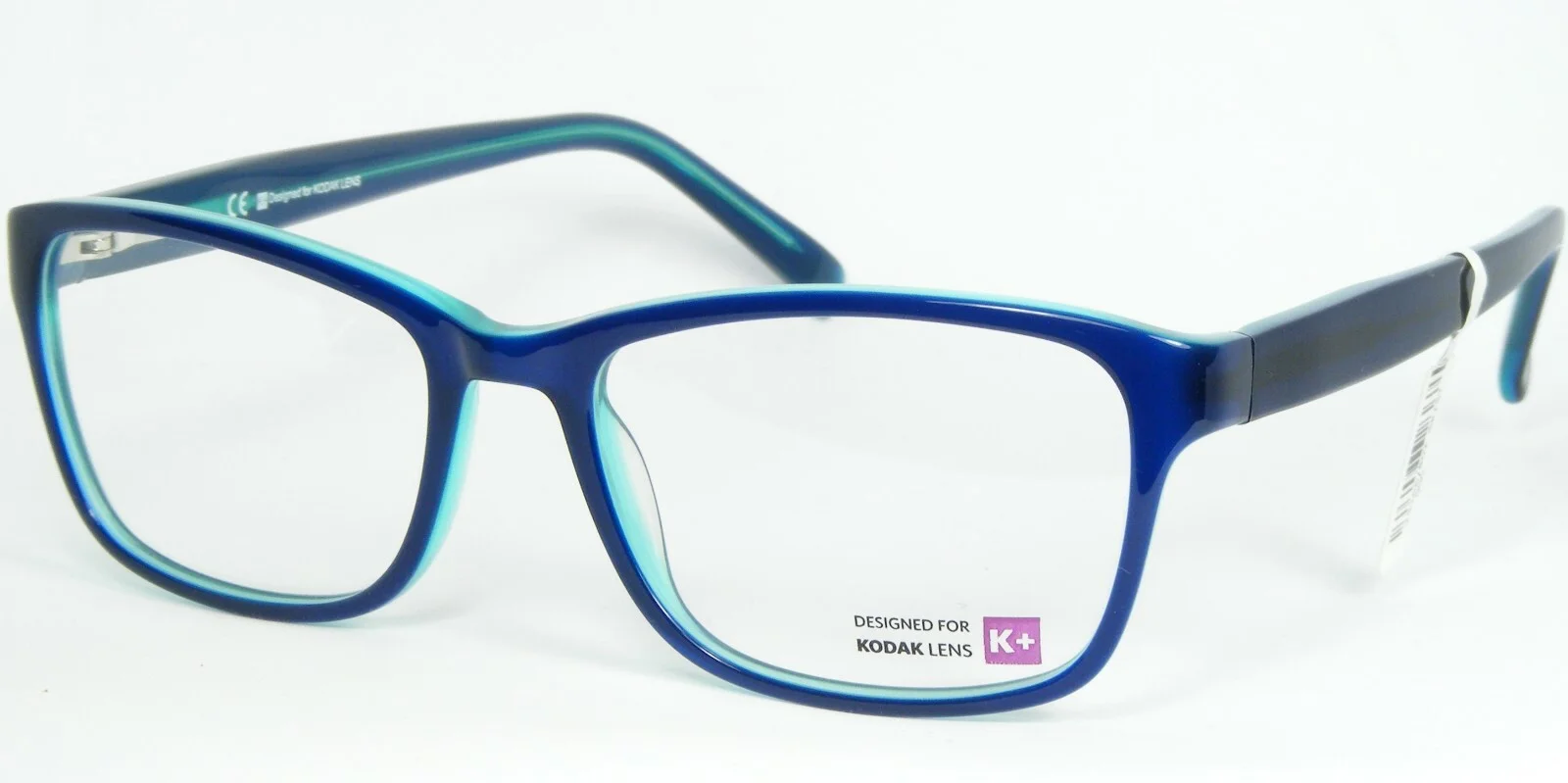K+ Designed for KODAK LENS E 2C5 BLUE EYEGLASSES GLASSES FRAME 52-17-140mm
