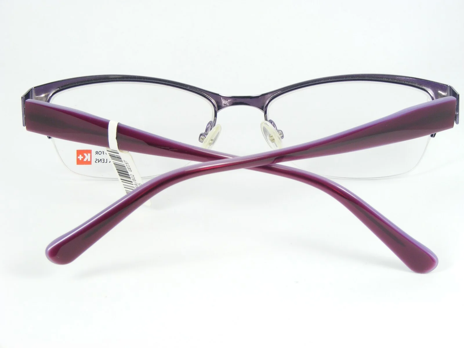 K+ Designed for KODAK LENS F 3B3 PUR PURPLE LAVENDER EYEGLASSES 53-17-140mm 3
