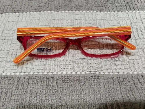K12 Eyeglass Frames 4094 Hot Pink Waves Kids 48 16 130 New 2