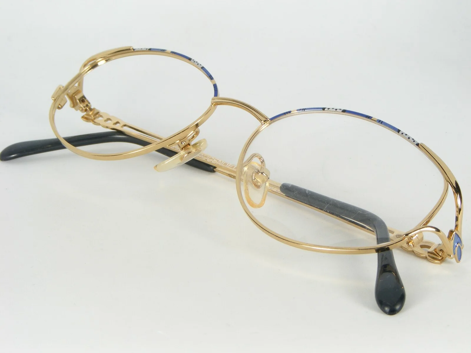 KAISER-AUGENOPTIK 170 2 GOLD /BLUE /OTHER EYEGLASSES GLASSES 52-16-135mm (NOTES) 3
