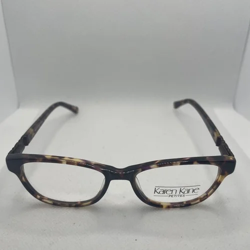Karen Kane 48/15 135 Plum Tortoise Women Petite Eyeglass Frames L55