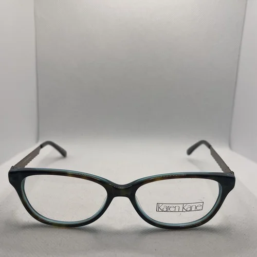 Karen Kane 51/15 135 Brown/teal Women Eyeglass Frames L59
