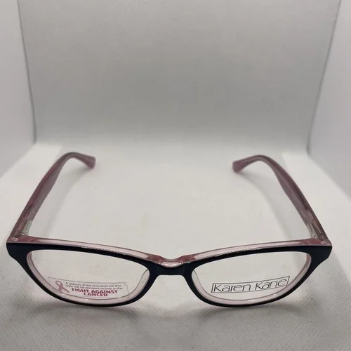 Karen Kane 52/16 140 Claudia Black/pink Women Eyeglass Frames L53 2