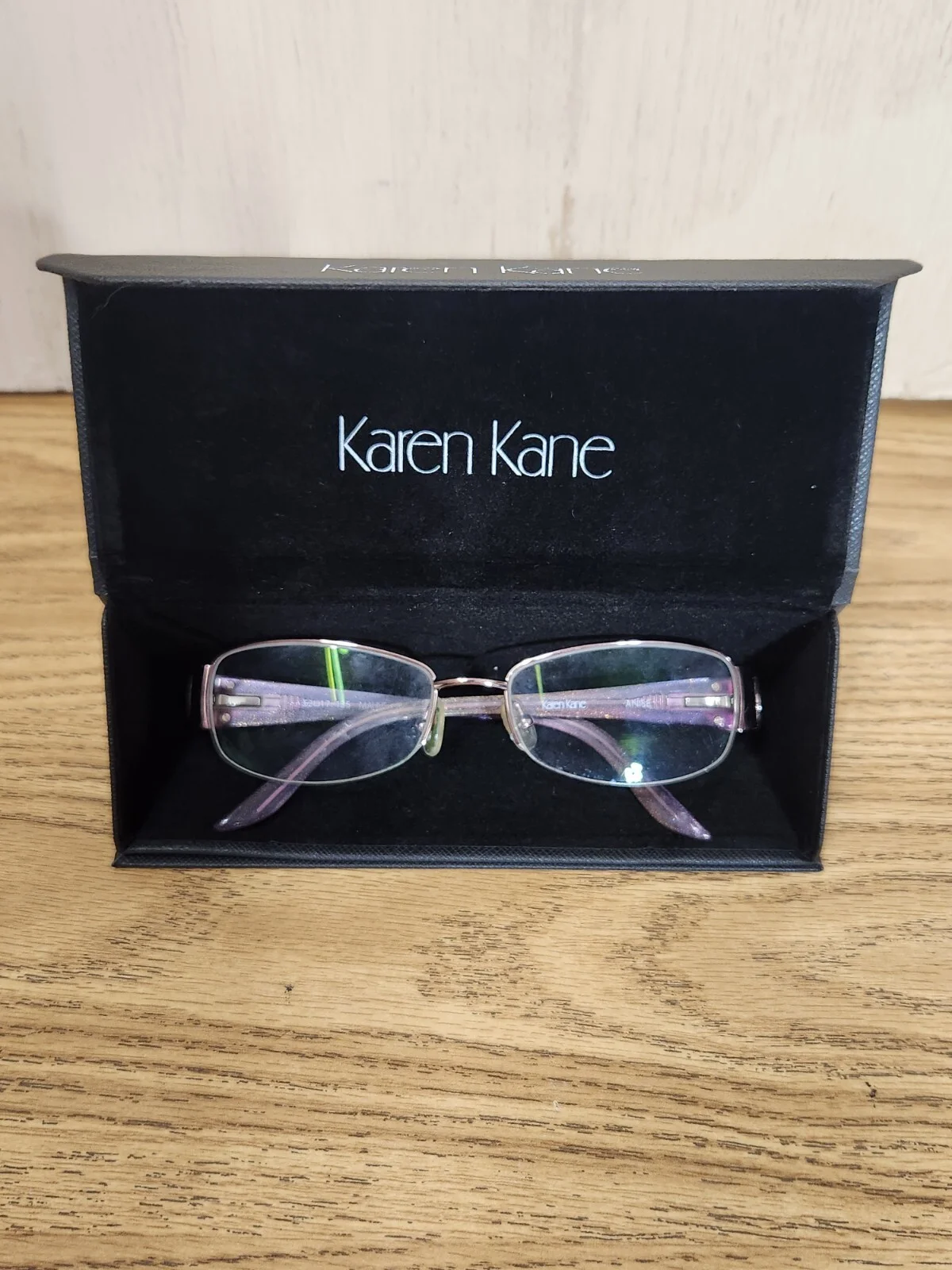 KAREN KANE ANISE Eyeglass Frames 52017-135 MAUVE w/Case