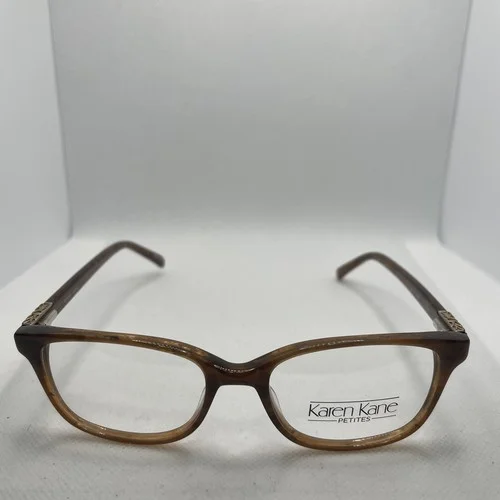 Karen Kane Petites 49/166 135 Mocha Women Eyeglass Frames 60B