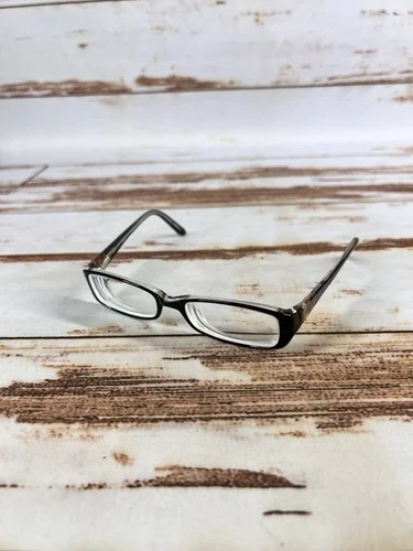 Karen Kane Petites Black Pattern Plastic Eyeglass Frames 49.16.130 Or 135 2
