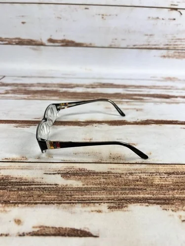 Karen Kane Petites Black Pattern Plastic Eyeglass Frames 49.16.130 Or 135 3