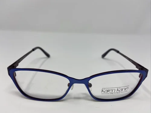 KAREN KANE PETITES EYEGLASSES FRAME DITTANY BLUE VIOLET 49-15-130 FULL RIM DL61
