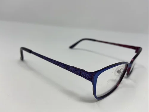 KAREN KANE PETITES EYEGLASSES FRAME DITTANY BLUE VIOLET 49-15-130 FULL RIM DL61 4