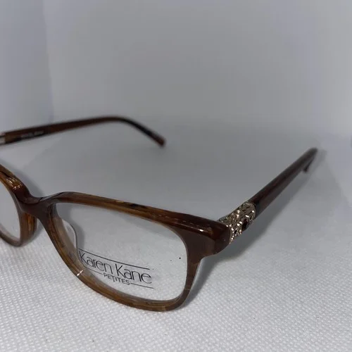 Karen Kane Petites Mocha 49/16 135 Women Eyeglass Frames 86B 3