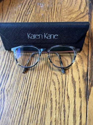 Karen Kane VANDOUVAN amber eye glasses 50-17-140