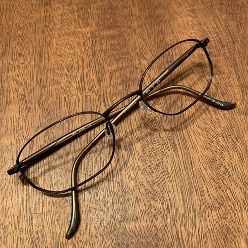Kata Quality Lightweight Neo Maho EYEGLASSES FRAMES Titanium Brown Glasses 52