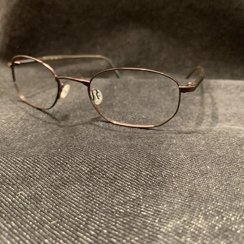 Kata Quality Lightweight Neo Maho EYEGLASSES FRAMES Titanium Brown Glasses 52 4
