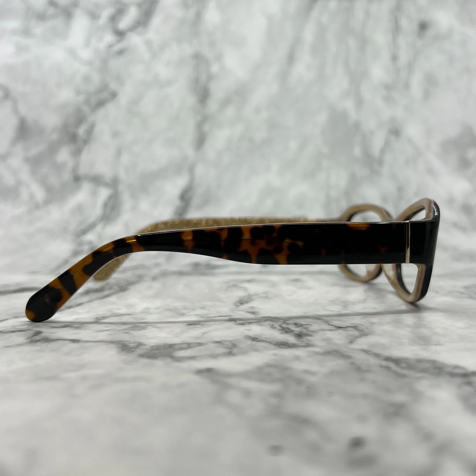 Kate Spade Adley 1J5P Tortoise Gold Glitter Eyeglasses Frames 53-17 135 mm 4
