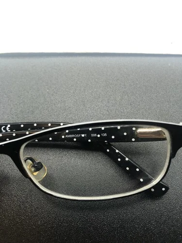 Kate Spade Ambrosette 006 Eyeglasses Black Full Rim Frames 52-17-135 2