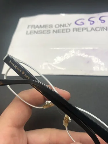 Kate Spade Ambrosette 006 Eyeglasses Black Full Rim Frames 52-17-135 3