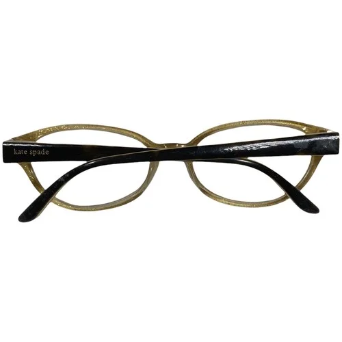 Kate Spade Black And Gold Glitter Sparkling Eye Glasses Frames 135mm FRAME ONLY 2