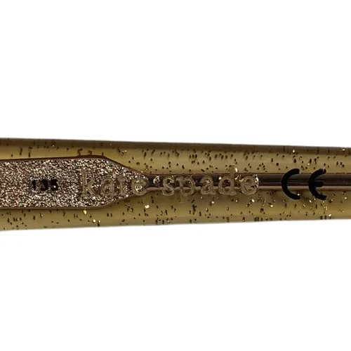 Kate Spade Black And Gold Glitter Sparkling Eye Glasses Frames 135mm FRAME ONLY 4
