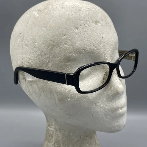Kate Spade Black Eyeglasses Frames Gold Glitter ADLEY P/S JLQP RA 53-17-135 4