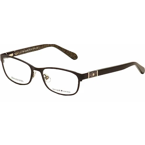 KATE SPADE black gold glitter Jayla frames eyeglasses glasses womens ladies