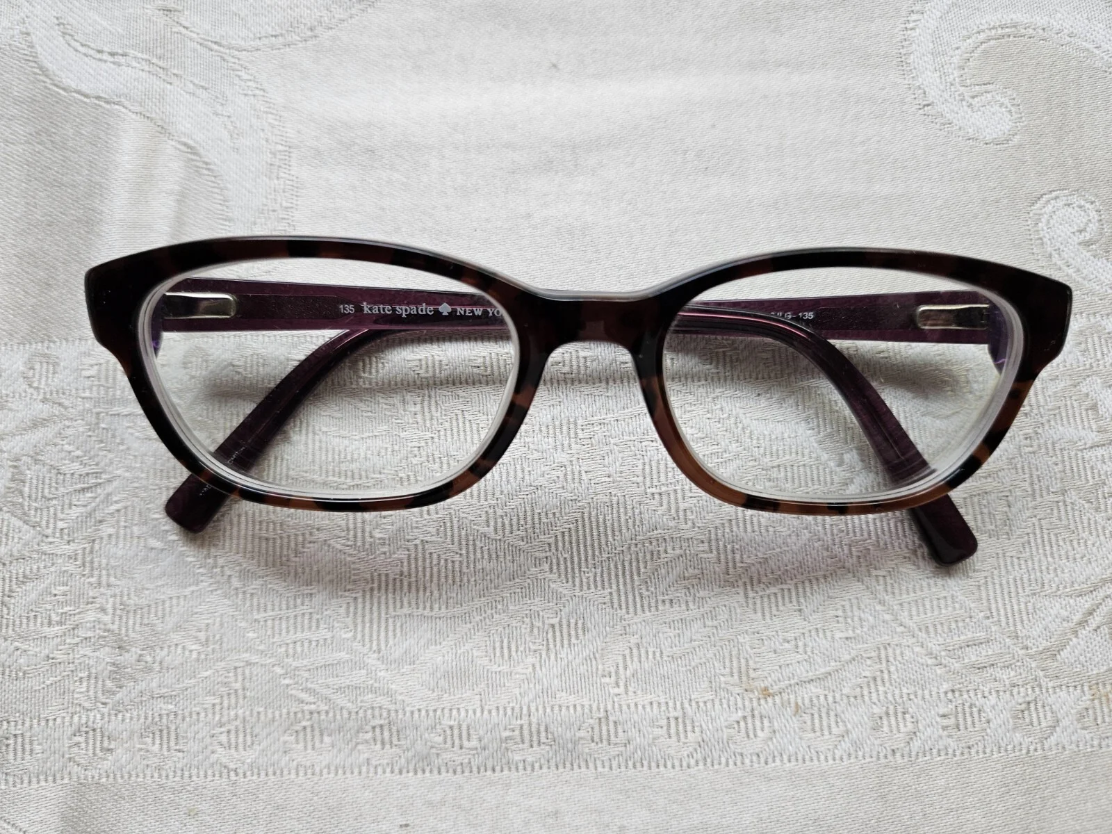 Kate Spade Blakely 0JLG Eyeglasses Frames 50 17 135 Eye Glasses Purple FREE SHIP 2