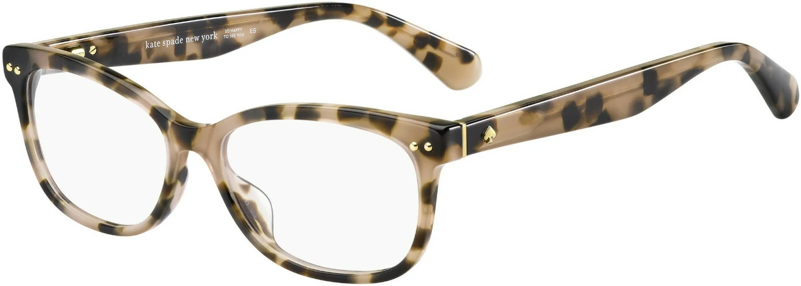 Kate Spade BRONWEN 0086 Dark Havana Eyeglass Frames 2
