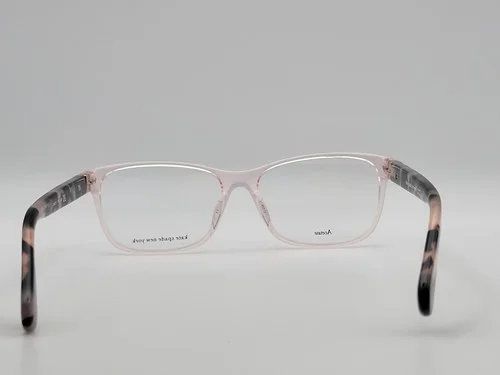 Kate Spade Calley HT8 Pink Havana Rectanlge Full Rim Eyeglass Frames 52-15-140 4