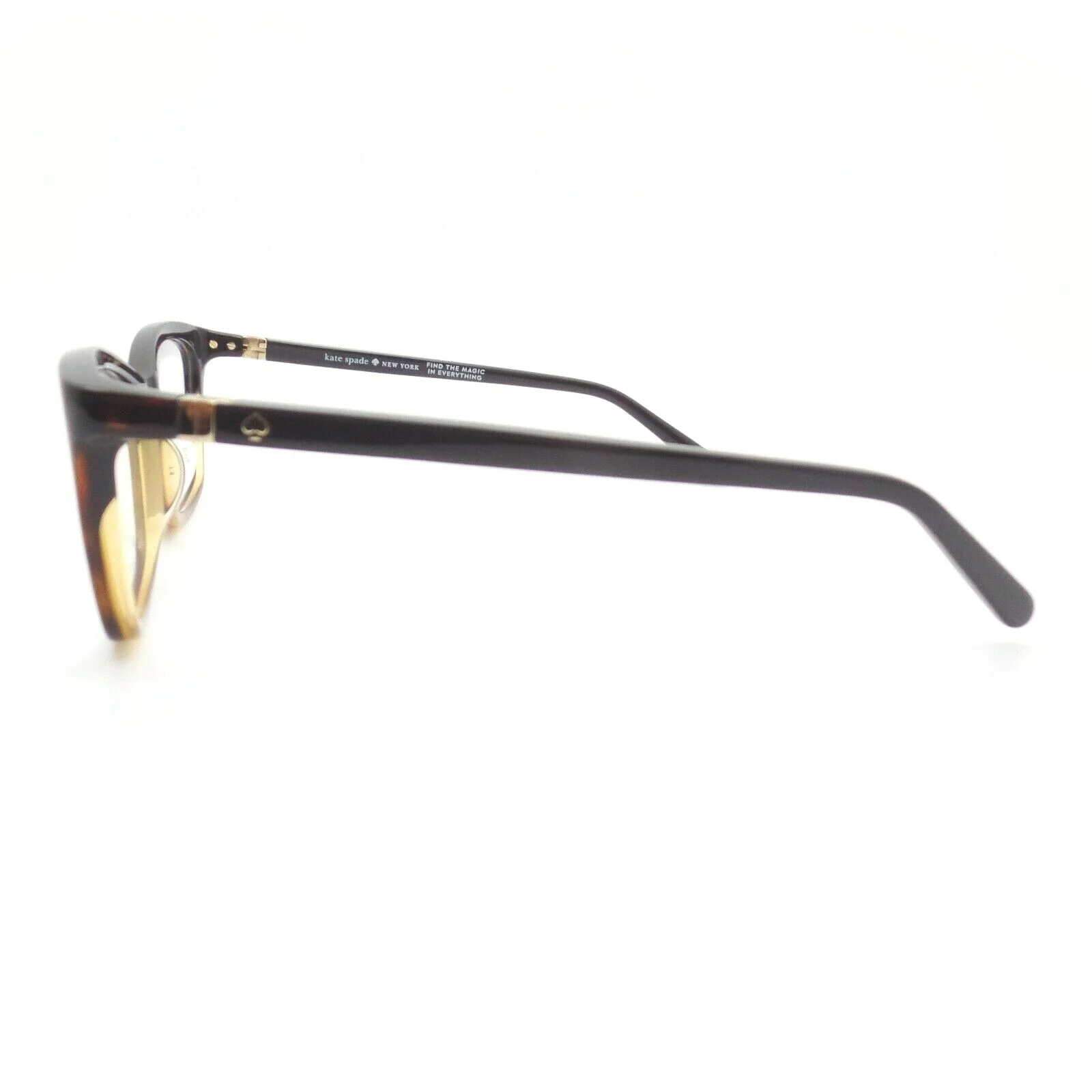 Kate Spade Cortina Black Havana W4A 50mm New Frames Authentic 4