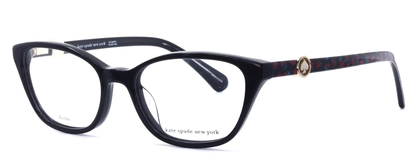 Kate Spade EMMALEE (807) BLACK 49-16-140 LADIES PETITE Eyeglass Frames
