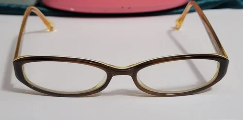 Kate SPADE Essie Eyeglasses Yellow Frames DH2 Designer Eyewear Glasses Readers