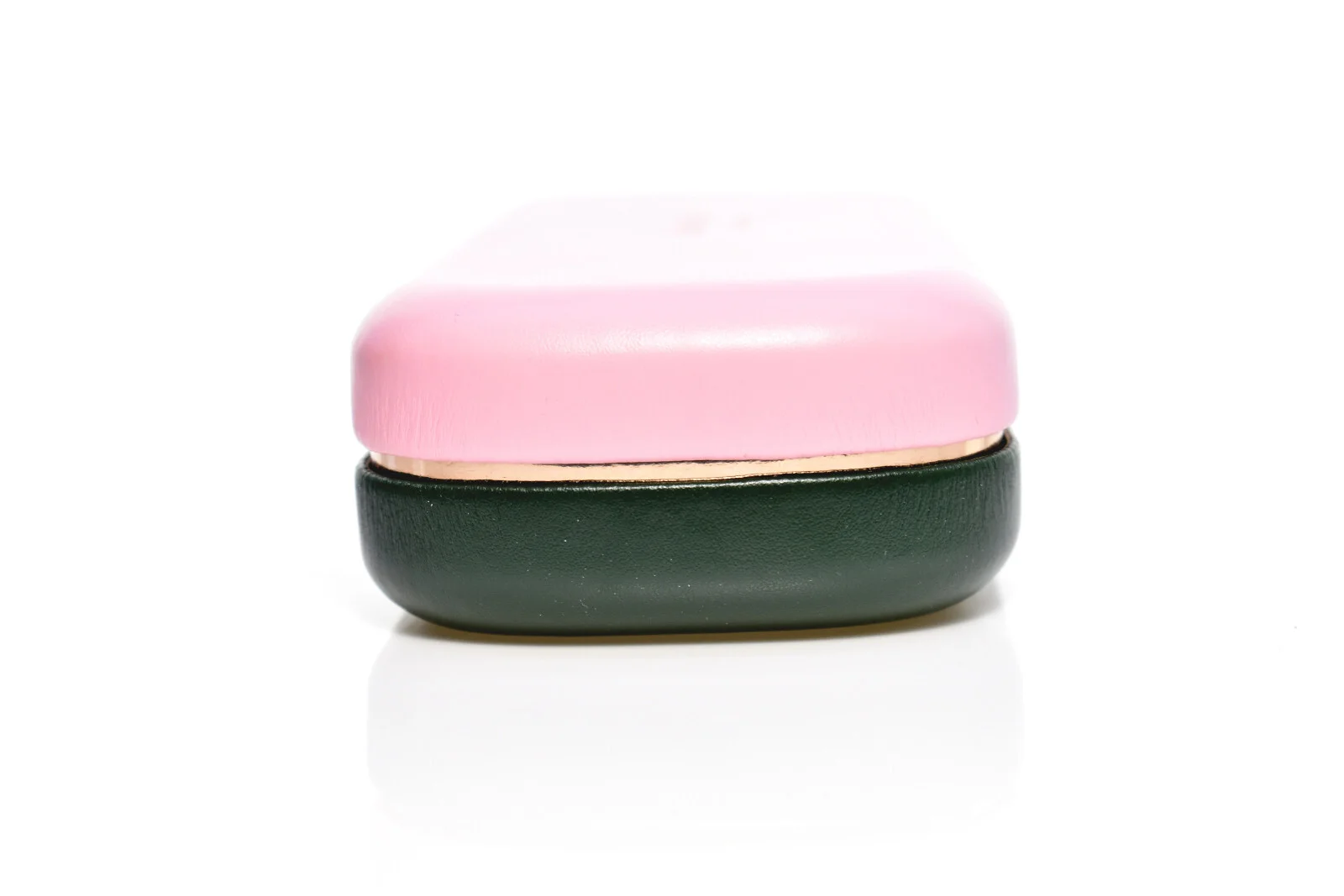 Kate Spade Eyeglasses Authentic Pink Hard Clamshell Case with cleaning cloth 4