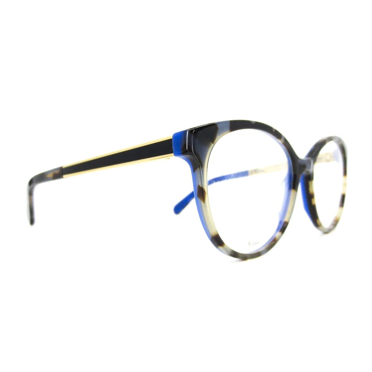 Kate Spade Eyeglasses CAYLEN S5A Tortoise Blue Gold Round Frames 52[]17 135 mm 2