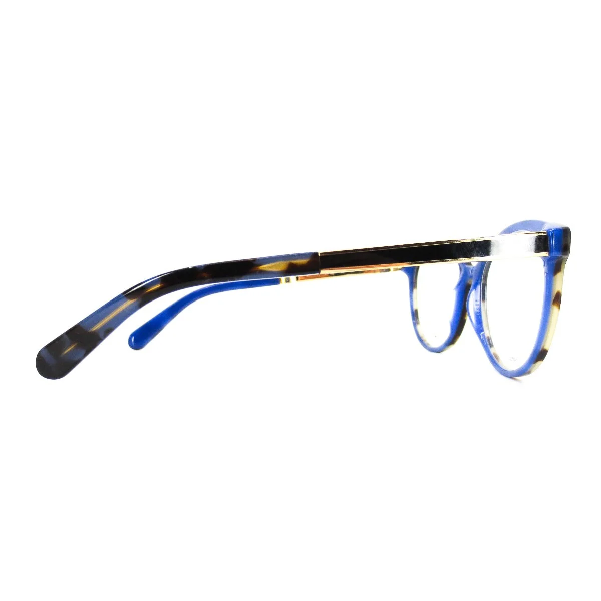 Kate Spade Eyeglasses CAYLEN S5A Tortoise Blue Gold Round Frames 52[]17 135 mm 3