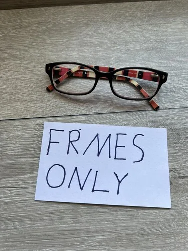 Kate Spade Eyeglasses Frame only LUCYANN 0X78 Black Pink 49-16-135 Full Rim