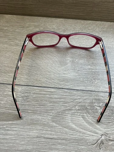 Kate Spade Eyeglasses Frame only LUCYANN 0X78 Black Pink 49-16-135 Full Rim 4