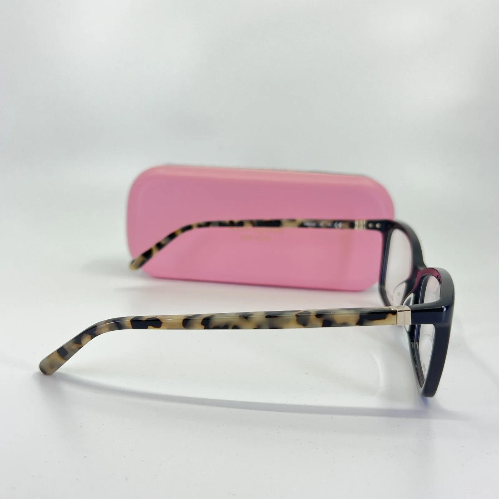 Kate Spade Eyeglasses Frames CORTINA 7KI Black Brown Tortoise 54-16-135 4