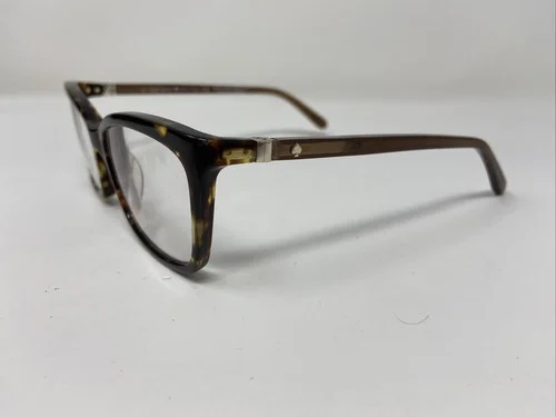 kate spade Eyeglasses Frames CORTINA RRW 52-16-130 Brown/Tortoise Full Rim YH54 2