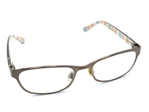 Kate Spade Eyeglasses Frames Jayla 0RUG Bronze Metal Stripes 52-17-135 14910