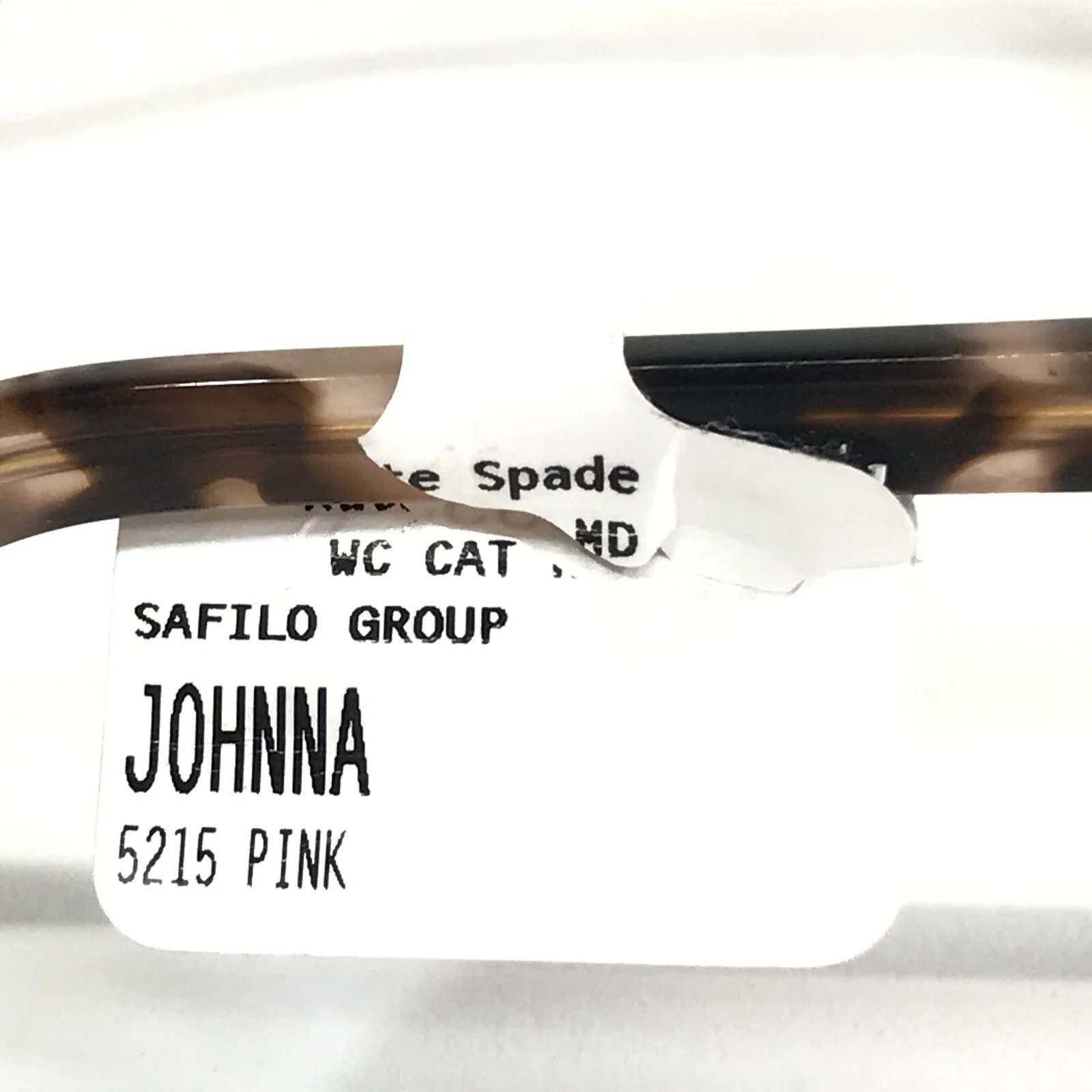 Kate Spade Eyeglasses Frames JOHNNA OO4 Clear Pink Tortoise Cat Eye 52-15-140 4