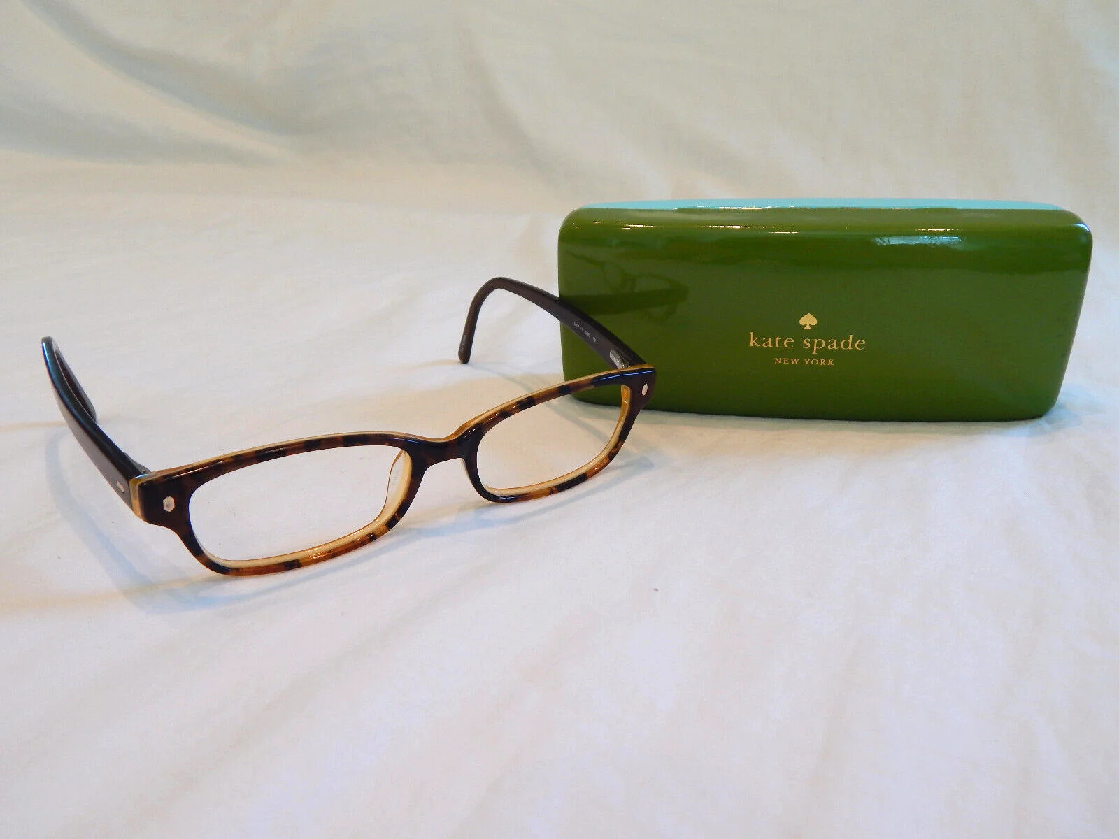 Kate Spade Eyeglasses Frames LUCYANN 0JMD Tortoise/Gold Full Rim 135mm 2237 2
