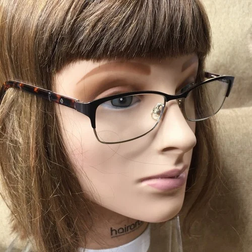 Kate Spade Eyeglasses LAURIANNE 009Q Brown/pink, Size 50-16-135 EUC